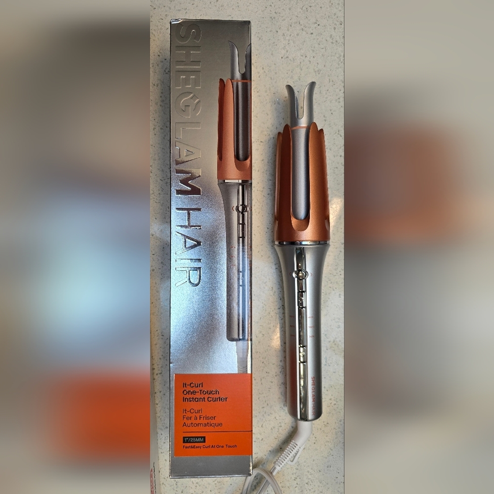 Silver and Copper Hair Tool